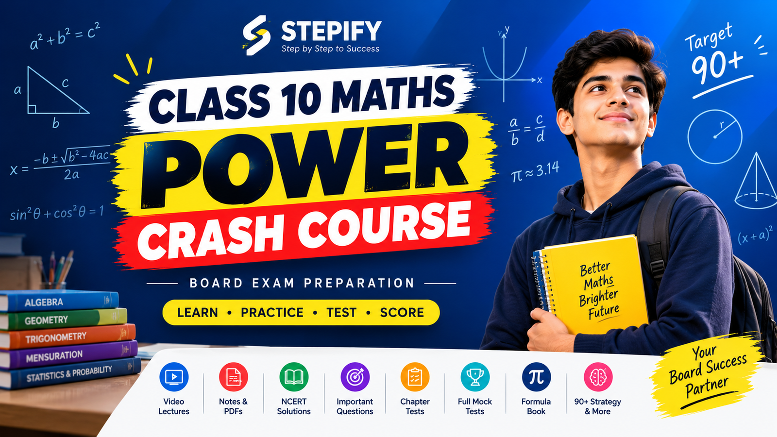 CLASS 10 MATHS POWER CRASH COURSE